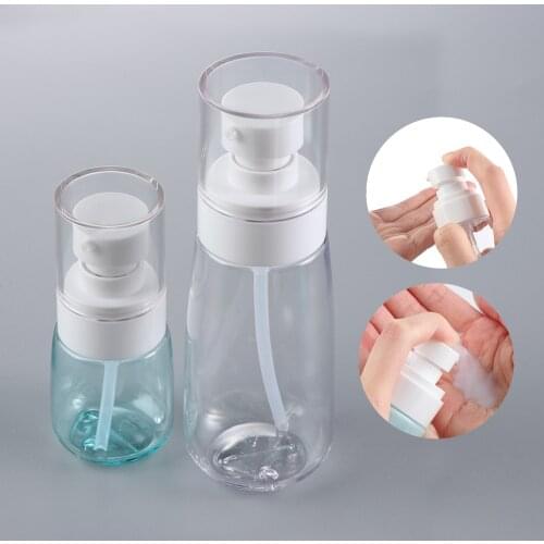 1PC 30/50/100ml Clear Foaming Bottle Liquid Soap Whipped Mousse Points Bottling Shampoo Lotion Shower Gel Foam Pump Bottle