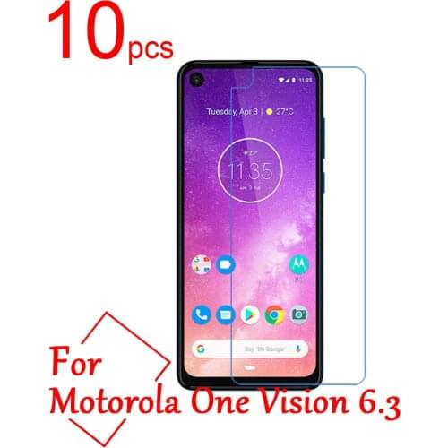 10pcs Ultra Clear/Matte/Nano anti-Explosion LCD Screen Protector film Cover For Motorola One Vision XT1970 6.3in Protective Film
