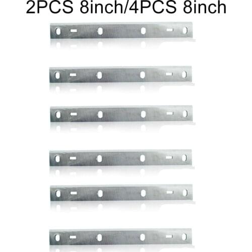 4PCS 8inch Planer Blades For Woodstar PT85 HSS Kity PT8500 Scheppach HT850 Woodworking Power Tools Parts Eco-friendly