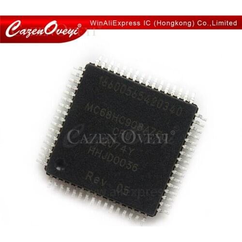 5pcs/lot MC68HC908AZ60CFU 2J74Y MC68HC908AZ60ACFU QFP-64 In Stock