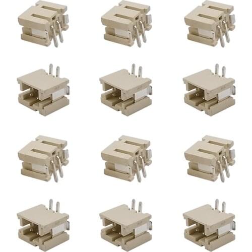 50/100PCS PH2.0 Pitch 2.0mm 2 Pin Vertical SMD Terminals Housing Male Plug Pin Header Connector for JST PH 2.0 2P Female Cable