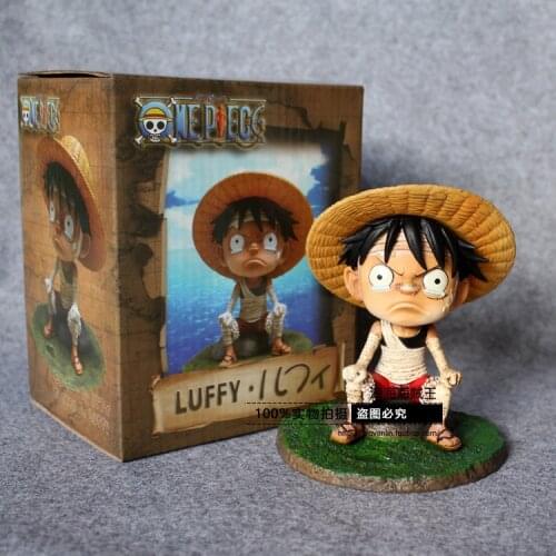Anime One Piece Bandage Monkey D. Luffy PVC Action Figure Collection Model Toy Doll In Box Gifts