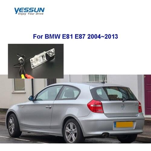 Yessun car Rear View Camera For BMW E81 E87 2004~2013 4 LED backup camera/Night Vision camera/car license plate camera