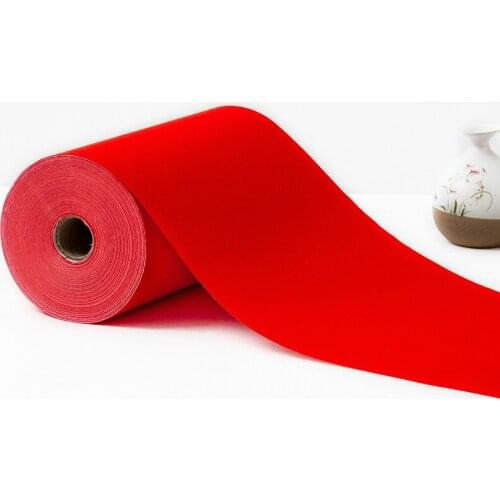 Red Xuan Paper Rice Paper Decoupage Scroll Papel Arroz for Spring Festival Couplets Calligraphy Semi-Raw Rice Paper