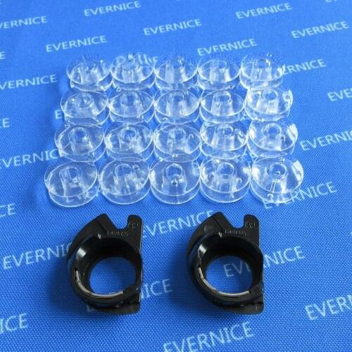 2 Bobbin Case + 20 BOBBINS #421325 for Singer Apollo Class 66 Home Machines