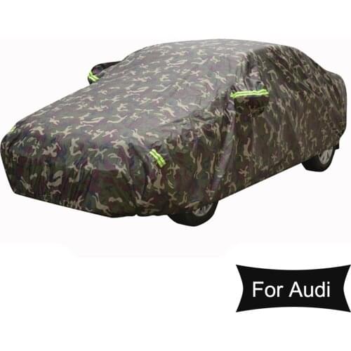 Oxford cloth winter Full Car Covers Outdoor Waterproof Sun Rain Snow Protection UV camouflage for audi a4 a6 a7 a8 Q5 Q7 SUV