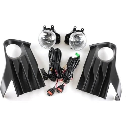 For Toyota Vios front fog lamp assembly 2017 2018 Vios front bumper light anti-collision light set