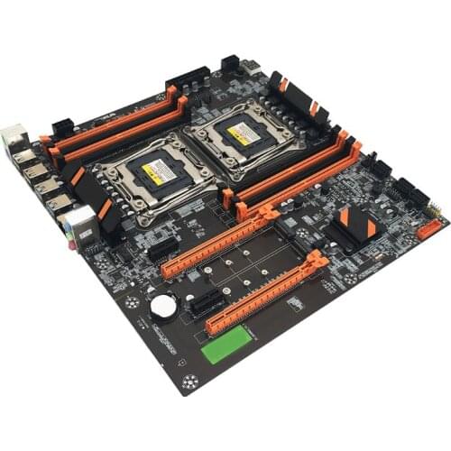 X99 Dual Server Computer Motherboard LGA2011-3 CPU DDR4 Memory Game Mainboard 37MC