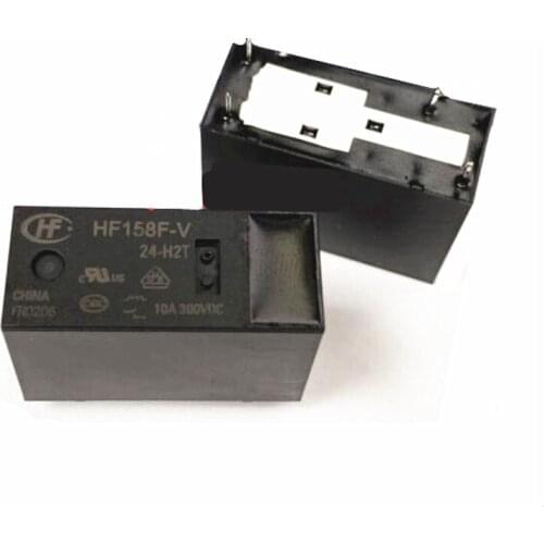 HOT NEW HF158F-V 24-H2T HF158F V 24 H2T HF158FV24H2T 24VDC DC24V 24V 10A 4PIN