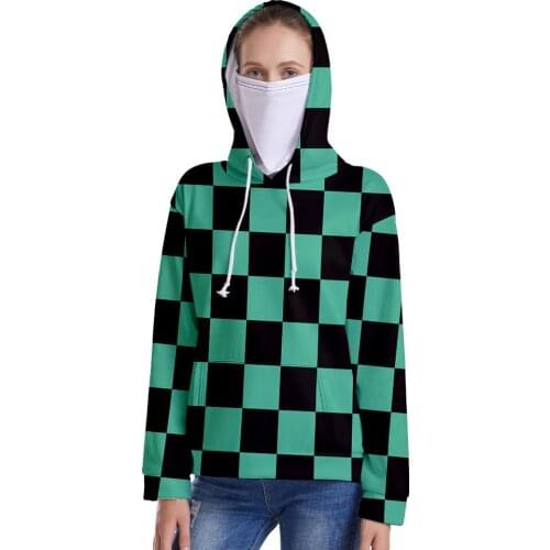 Jackets Coats Demon Slayer: Kimetsu No Yaiba Hoodie Kamado Tanjirou Kamado Nezuko Sabito Iguro Obanai Cosplay Hooded Sweatshirts