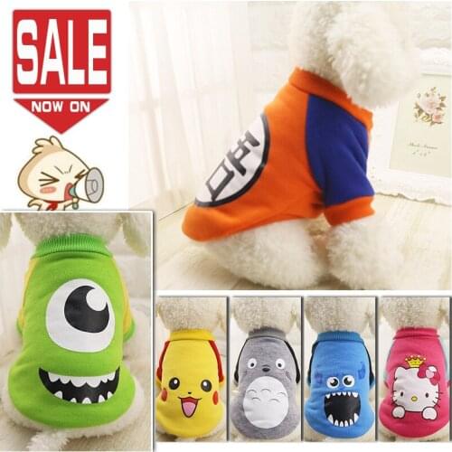 New Autum Winter Dog Clothes Warm Cotton Coats Pet Clothes For Small Dogs Fashion Winter Puppy Dog Clothing For Small Dog XS