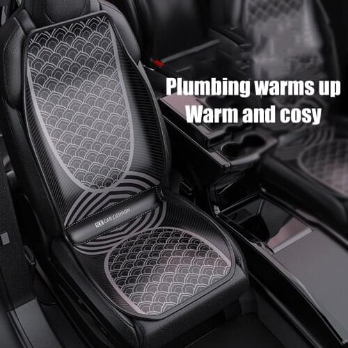 12V Car Heated Seat Cushion Electric Cushions Automatic Constant Temperature Heating Pads To Keep Warm In Winter Car Seat Robust