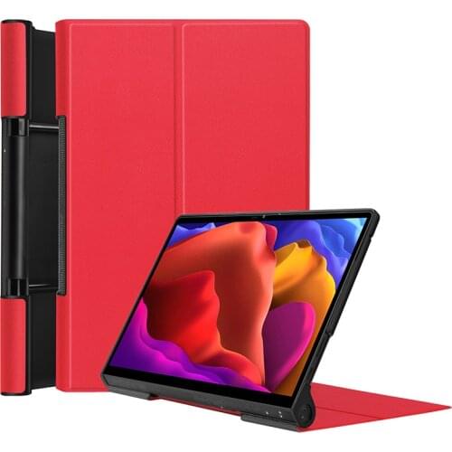 PU Leather Case for Lenovo Yoga Pad Pro 13 inch YT-K606F Cute Flip Cover Holder