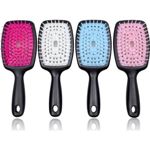 1Pcs Professional Hair Massage Comb Salon Hair Care Styling Tool Anti Tangle Anti-static Hairbrush Head Massager Comb