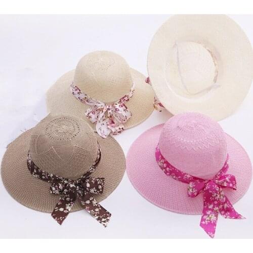 Raffia Straw Hat Summer Ladies High-end Charm Fashion Beautiful Travel Sun Fisherman Horsetail Visor Baseball Cap