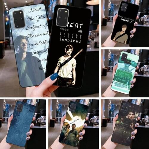 Newt Quotes The Maze Runner Phone Case For Samsung Galaxy S21 Plus Ultra S20 FE M11 S8 S9 plus S10 5G lite 2020