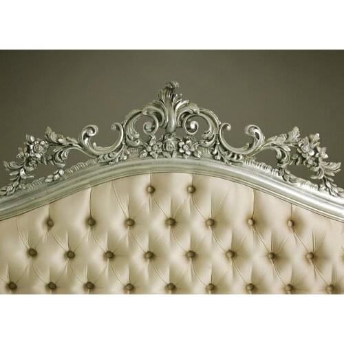 Vintage Tufted Bedboard Photo Backdrops Vinyl Cloth Photography Background for Studio Children Baby Newborn Photocall Photobooth