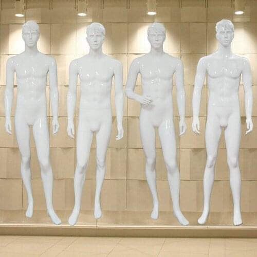 Top Grade Men Mannequin Fiberglass Men Mannequin Full Body Mannequin Unique Fashionable Style For Clothes Display