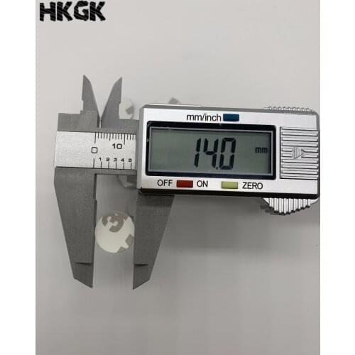 100pcs/LOT 14mm Remote Key Fob Remote Badge Logo Sticker replacement For V W Polo Passat Aluminum DIY metal sticker car key logo