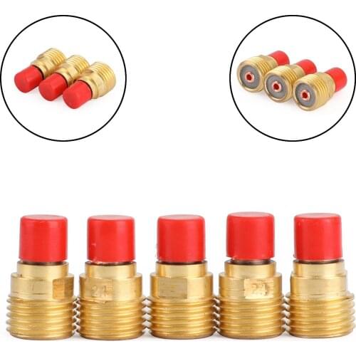 Artudatech 5pcs Gas Lens Collet Body 45V44 3/32" For TIG Welding Torch 9/20/25 Parts