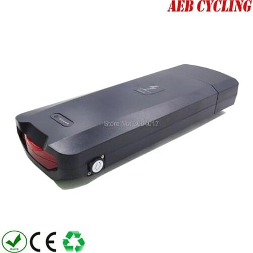 Free shipping 48V 500W 750W 1000W 1500W rear rack 52V 18Ah/20Ah/22Ah/23Ah/24.5Ah Luggage battery carrier ebike battery for ebike