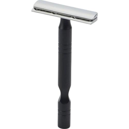 Yaqi Chrome And Black Color Aluminum Handle Light Weight AC Blade Excalibur Shaving Razor