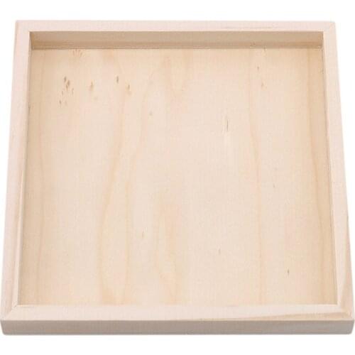 Wooden Table Toy 1 Piece Of 12 Cm X 12 Cm Wooden Board For Six Sided Drawing Building Block Accessories