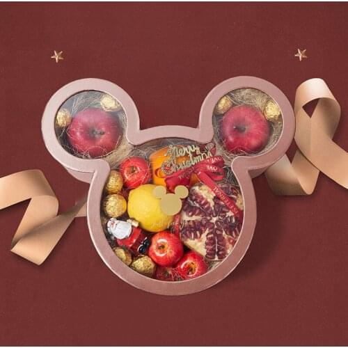 Disney Mickey Mouse Wedding Party Decor Anniversary 34x29cm Cartoon Candy Box Gifts For Friends a Birthday Gift Keepsakes Save