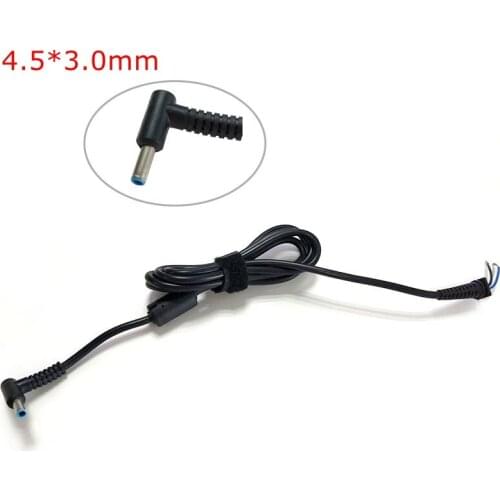 DIY 1PCS DC Jack 4.5*3.0mm Charger Adapter Plug 3p Power Supply Cable for DELL HP Laptop 4.5 x 3.0 mm Power Cable Cord Connector