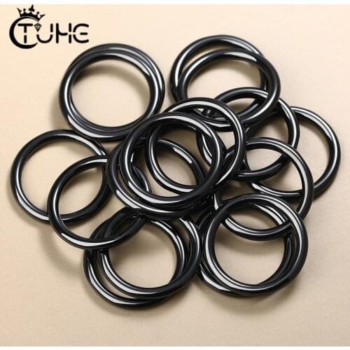 DIY 2.5mm Circle Real Ceramic Accessories Black Pink White For Bracelet Necklace Earrings Jewelry Making Findings Accessories