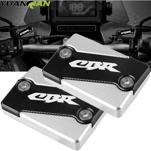 For Honda CBR 600 RR F2,F3,F4,F4i CBR600F CBR 650F CBR1000 RR Motorcycle CNC High quality front brake fluid reservoir cap cover