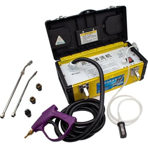 High Temperature High Pressure Electric Steam Cleaner Portable Commercial Appliance Range Hood Car Air Conditioner Clean Tool