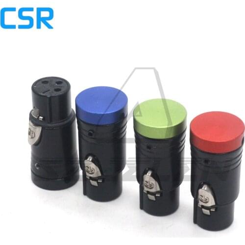 Red blue black green Low-Profile XLR NEUTRIK 3pin XLR female Audio PLUG