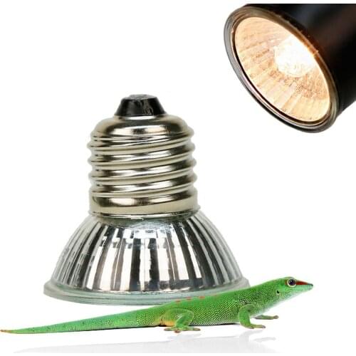 Reptile Lamp 25/50/75W UVA+UVB 3.0 Pet Heat Lamp Bulb Turtle Basking UV Light Bulbs Amphibians Lizards Temperature Controller