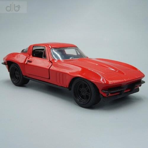 1:32 Diecast Car Model Toy Chevy Corvette For Collection