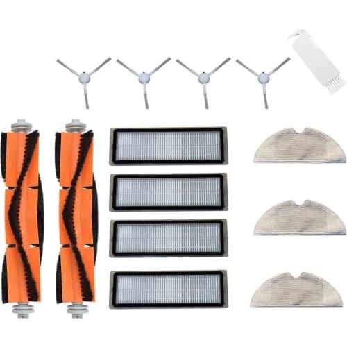 Accessory Set Rags Water Tank Brush HEPA Filter Roller for Xiaomi Mijia 1C STYTJ01ZHM Mi Robot Vacuum Mop Spare Parts