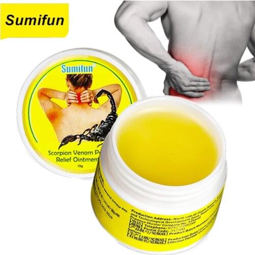 2021 New Pain Cream Scorpion Pain Ointment Medicine Gout Cream Treatment Neck Waist Shoulder Leg Joint Bone Pain Cream