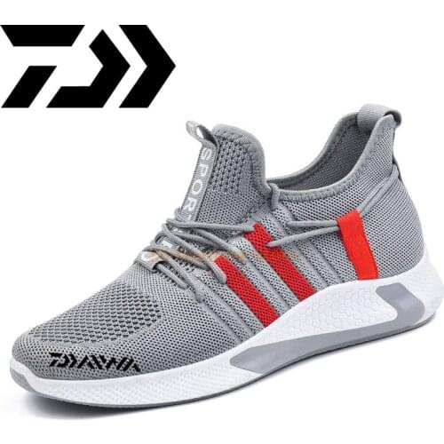 New Daiwa Hiking Fishing Shoes Anti-skid Mountain Climbing Boots Outdoor Athletic Breathable Anti-wear Fishing Men Shoes