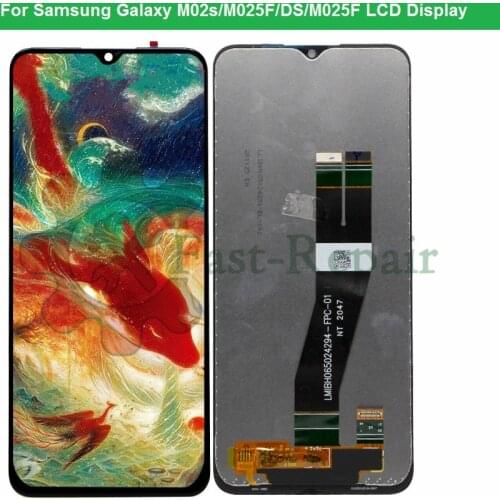6.5''original For Samsung Galaxy M02s LCD Display Touch Screen Digitizer For Samsung M02s LCD M025F/DS M025F lcd display