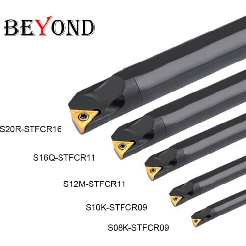 OYYU 5Pcs/Lot STFCR Lathe Turning Tool Holder Boring Bar Insert For Semi-finishing S08K/S10K/S12M/S16Q/S20R STFCR09 STFCR11