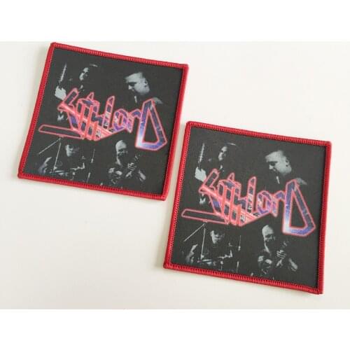 Custom Any Shape Digital Printing Sublimated Heat Transfer Logo Label Patch For Jacket