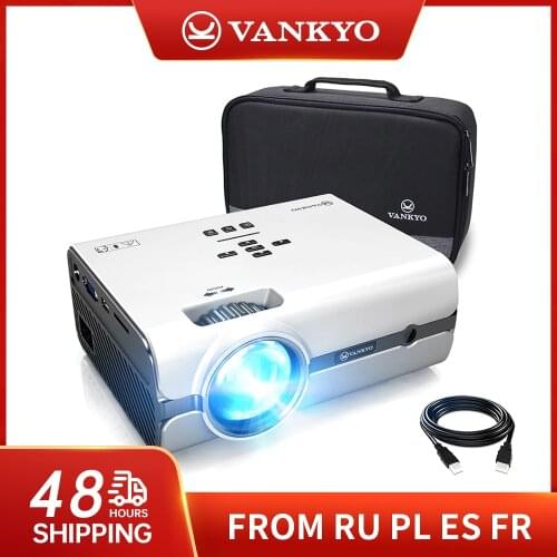VANKYO D10MQ Native 480P 720P Projector WIFI Support 1080P 180'' Display TV Stick USB Smartphone Portable Mini Projector