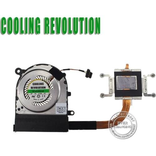 Original Laptop CPU Cooling heatsink&fan For Acer Aspire P3-171 P3-171-6820 FORCECON FCN FC9R DC5V 0.5A DFS350705PQ0T