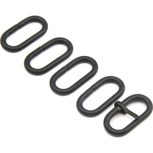304 Stainless Steel 3.0mm diameter Durable Round Polished Nylon Watch Band ZULU Rings 5pcs Wristwatch Repair tool Replacement