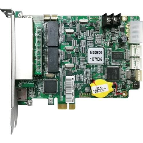 Novastar led Control System Sending Card MSD600 For Full Color Large LED Display moduel
