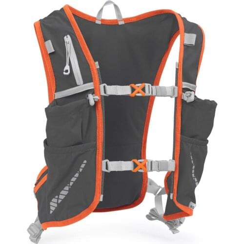Unisex Outdoor Cycling Trail Running Jogging Vest Marathon Backpack Bag With Bottle Holder Hydration Run Backpack