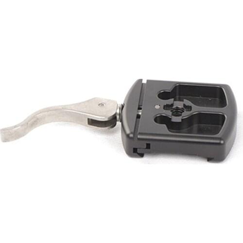 55mm Lever Release Clamp for RRS Quick Release Plate B2ASII Bubble Level for Really Right Stuff