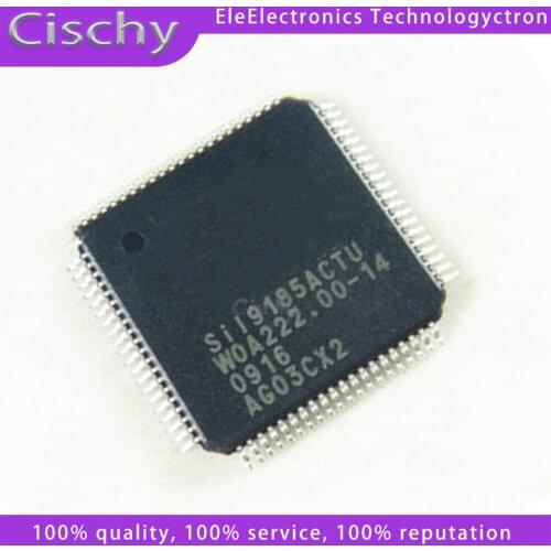 1PCS SIL9025CTU SII9025CTU QFP-144 SIl9185ACTU SII9185ACTU SI19185ACTU QFP-80