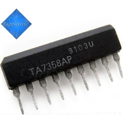 5pcs/lot TA7343AP TA7343 TA7358AP TA7358P TA7358 TA75458S TA75458 SIP-9 In Stock