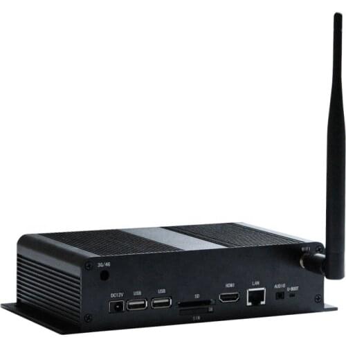 Android wifi Streaming media Smart TV Advertising Media Player Box with 3G/4G optional